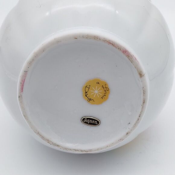 Lorrie Design Small Floral Pitcher and Bowl Japan - Picture 7 of 15